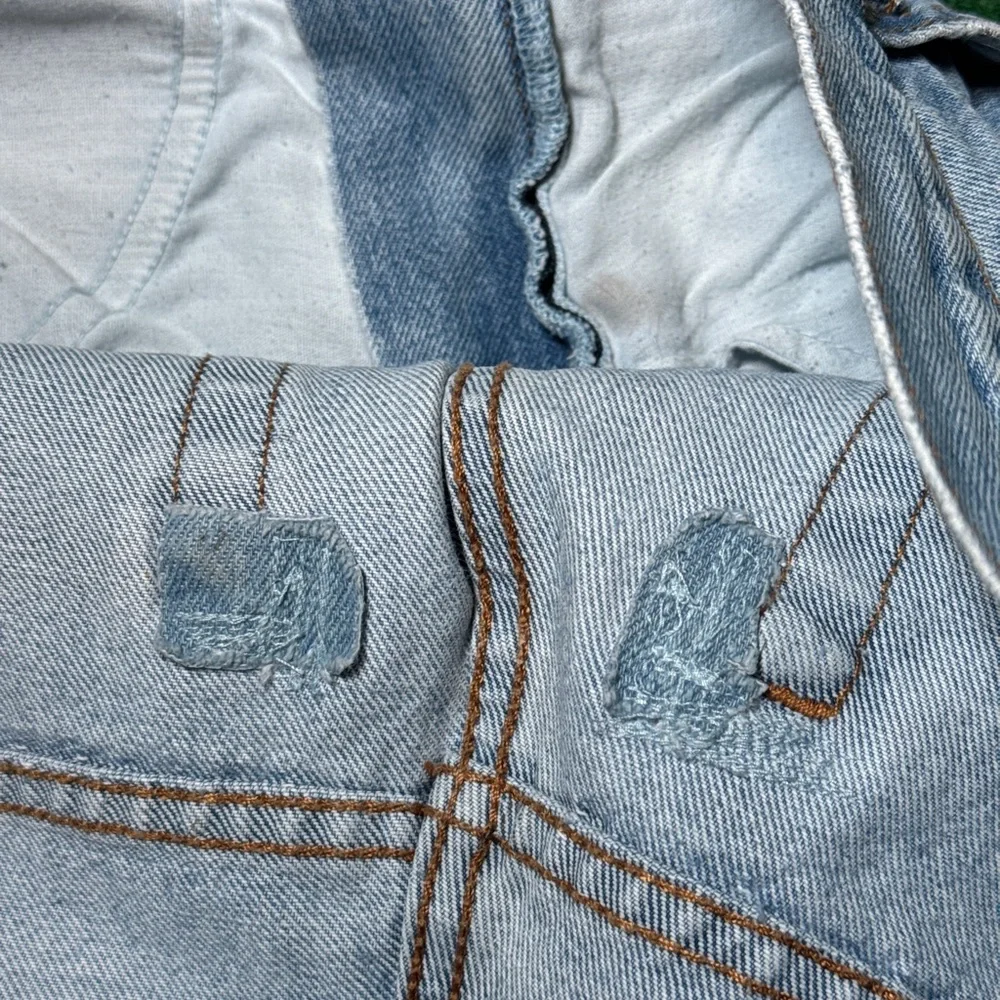 Y2k Guess Denim Light Wash Straight Leg Regular Fit Mens 34x34 Jeans
